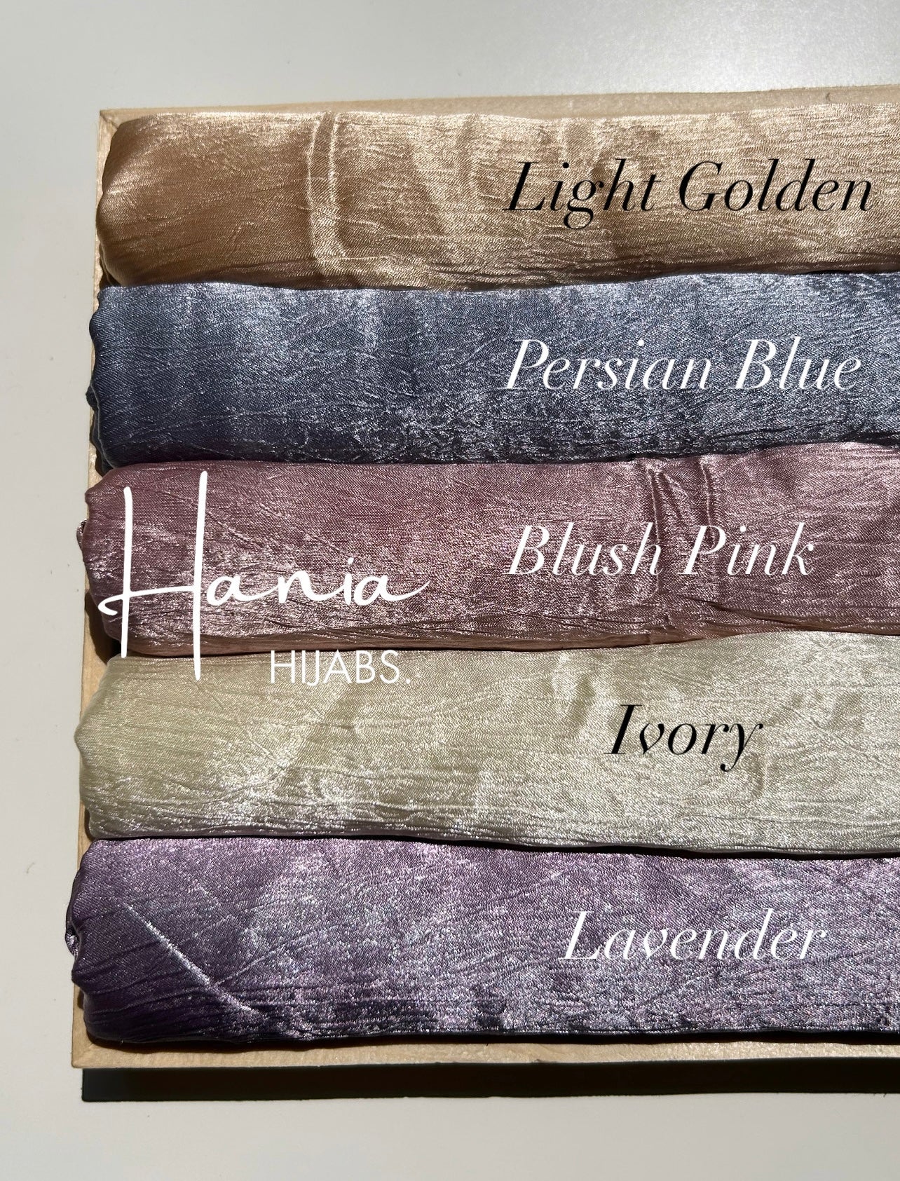 Turkish Marble Satin Hijabs