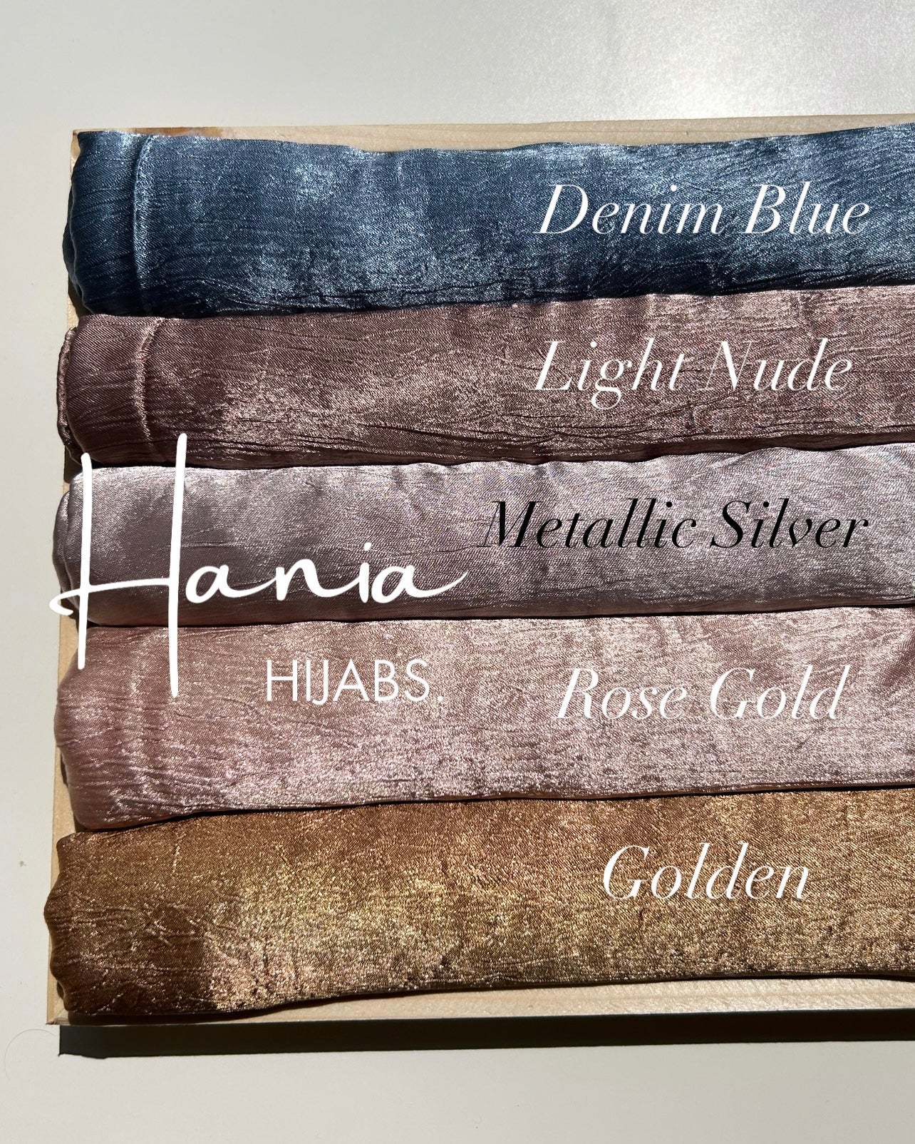 Turkish Marble Satin Hijabs