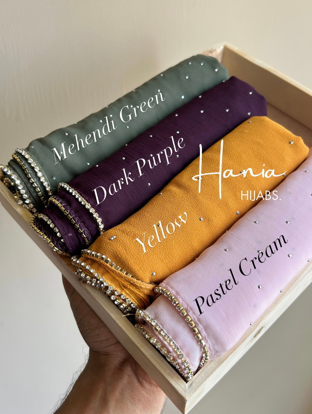 Luxury Rhinestone Hijabs