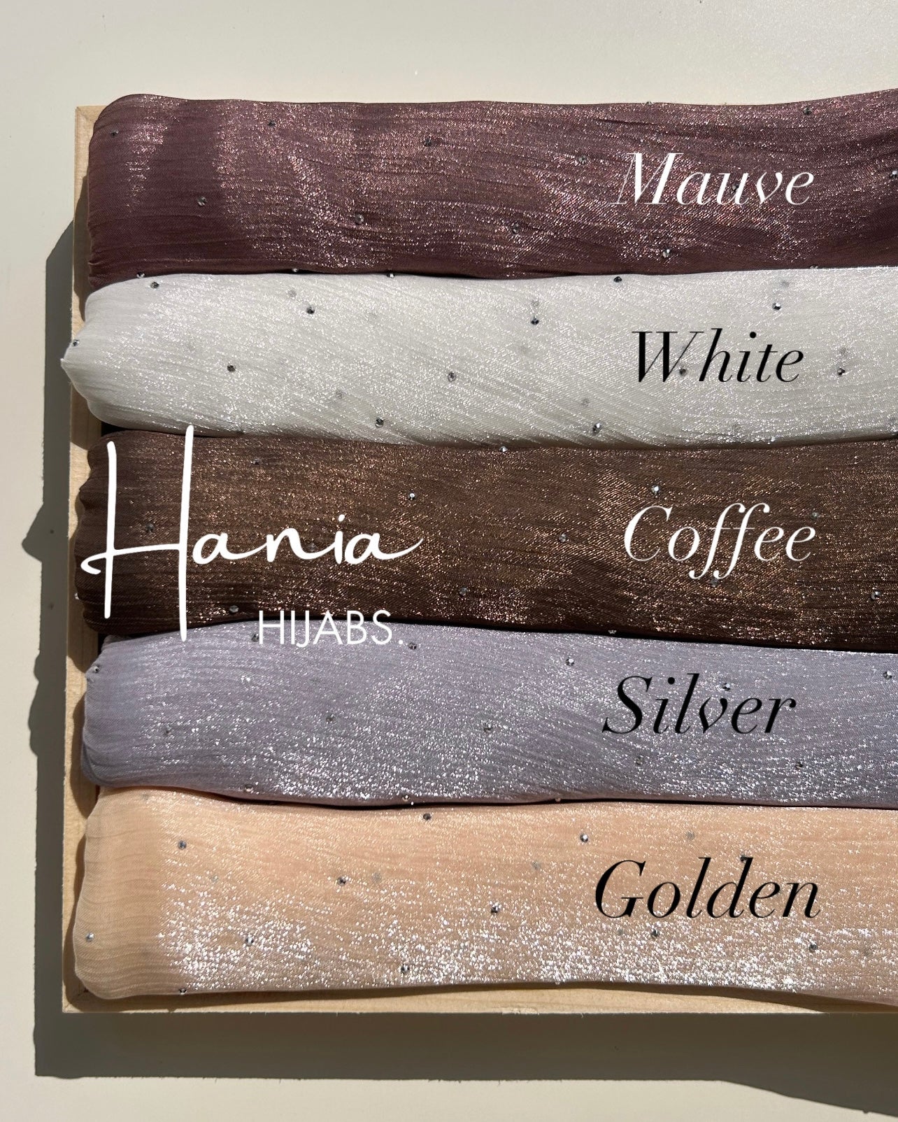 Turkish Organza Stone Edition Hijabs