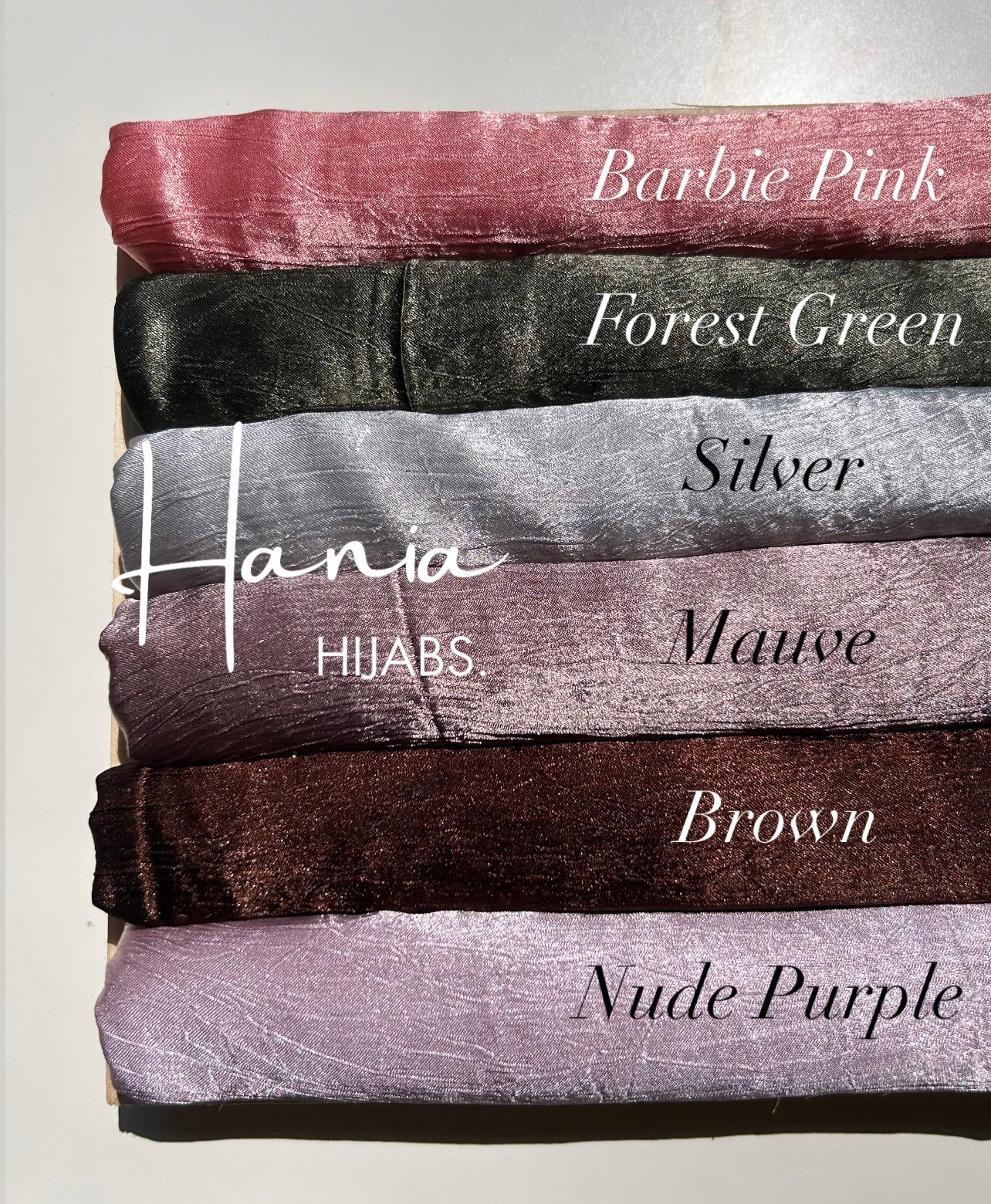 Turkish Marble Satin Hijabs