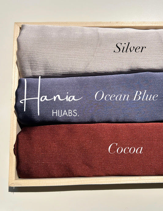 Turkish Luxe Muna Satin Hijabs