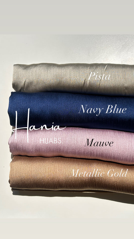Turkish Luxe Muna Satin Hijabs