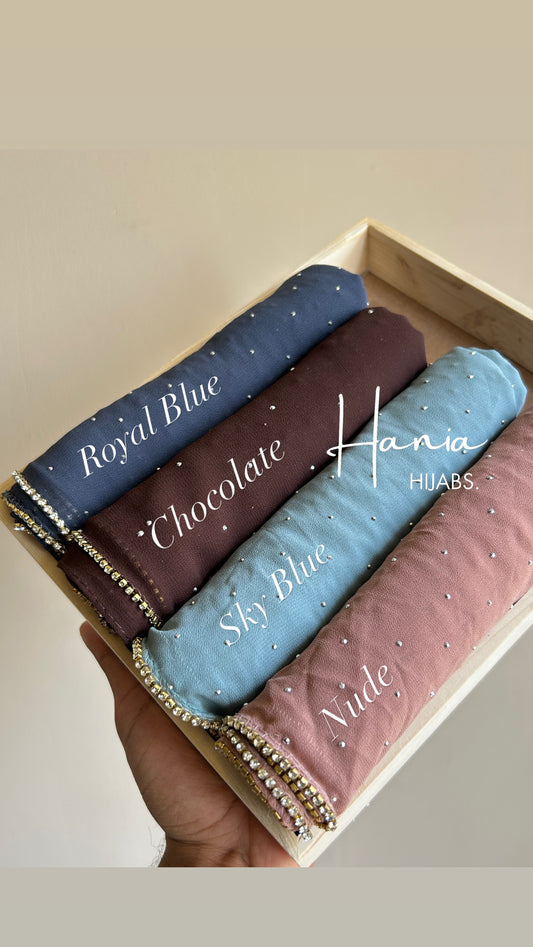 Luxury Rhinestone Hijabs