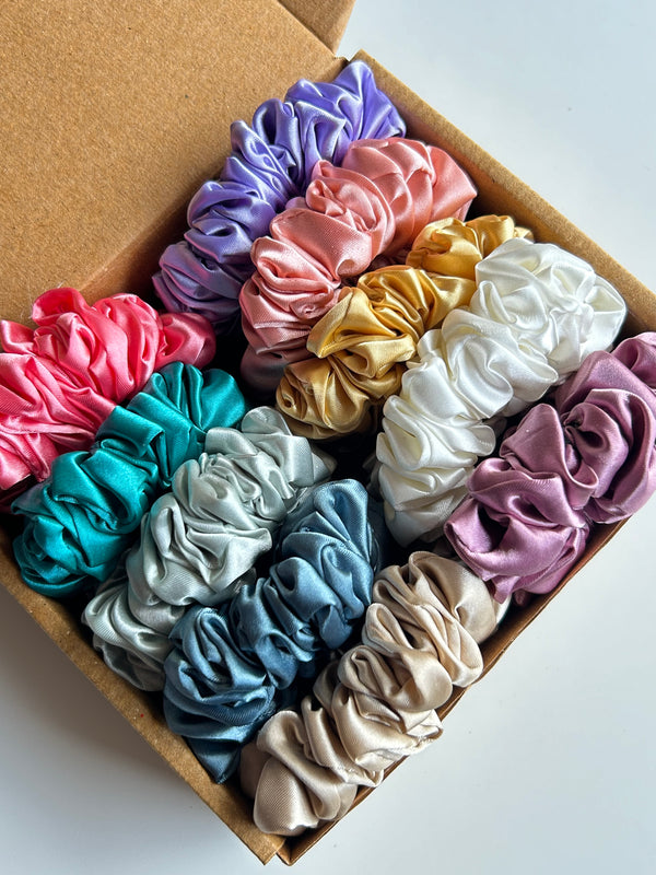 Premium Satin Scrunchies