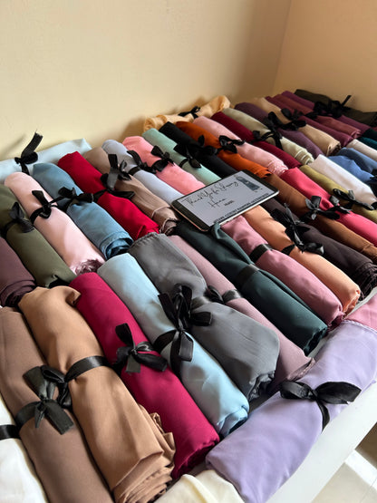 Premium Chiffon Hijabs (All 60 Shades)