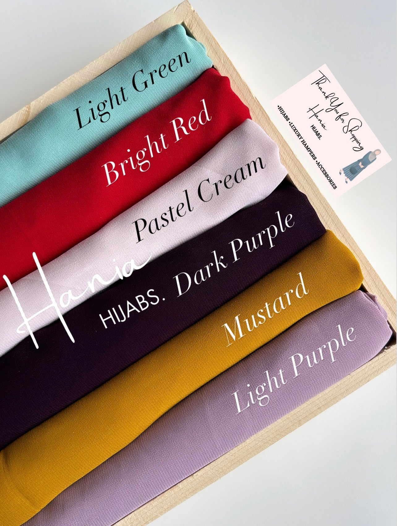 Premium Chiffon Hijab - C