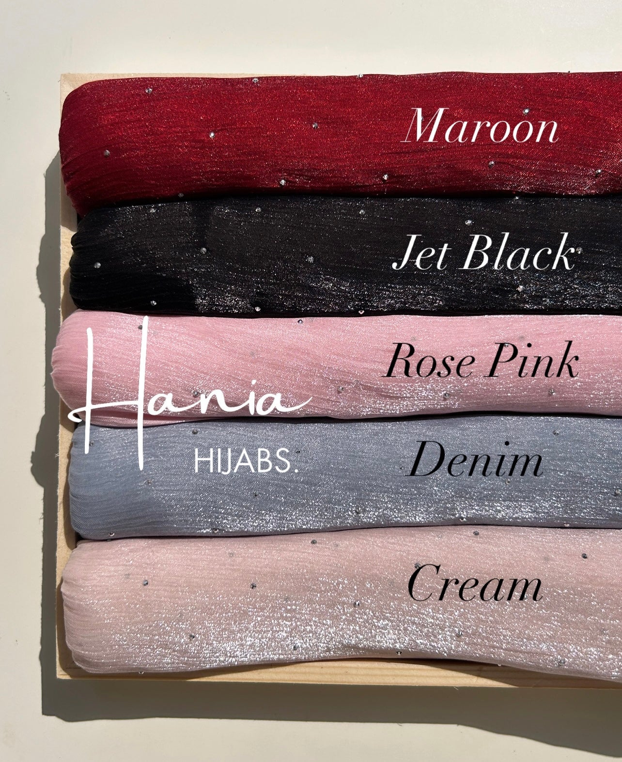 Turkish Organza Stone Edition Hijabs