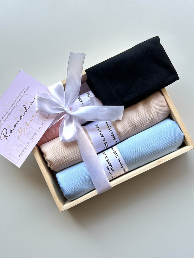 Premium Muna Satin Hijab Hamper