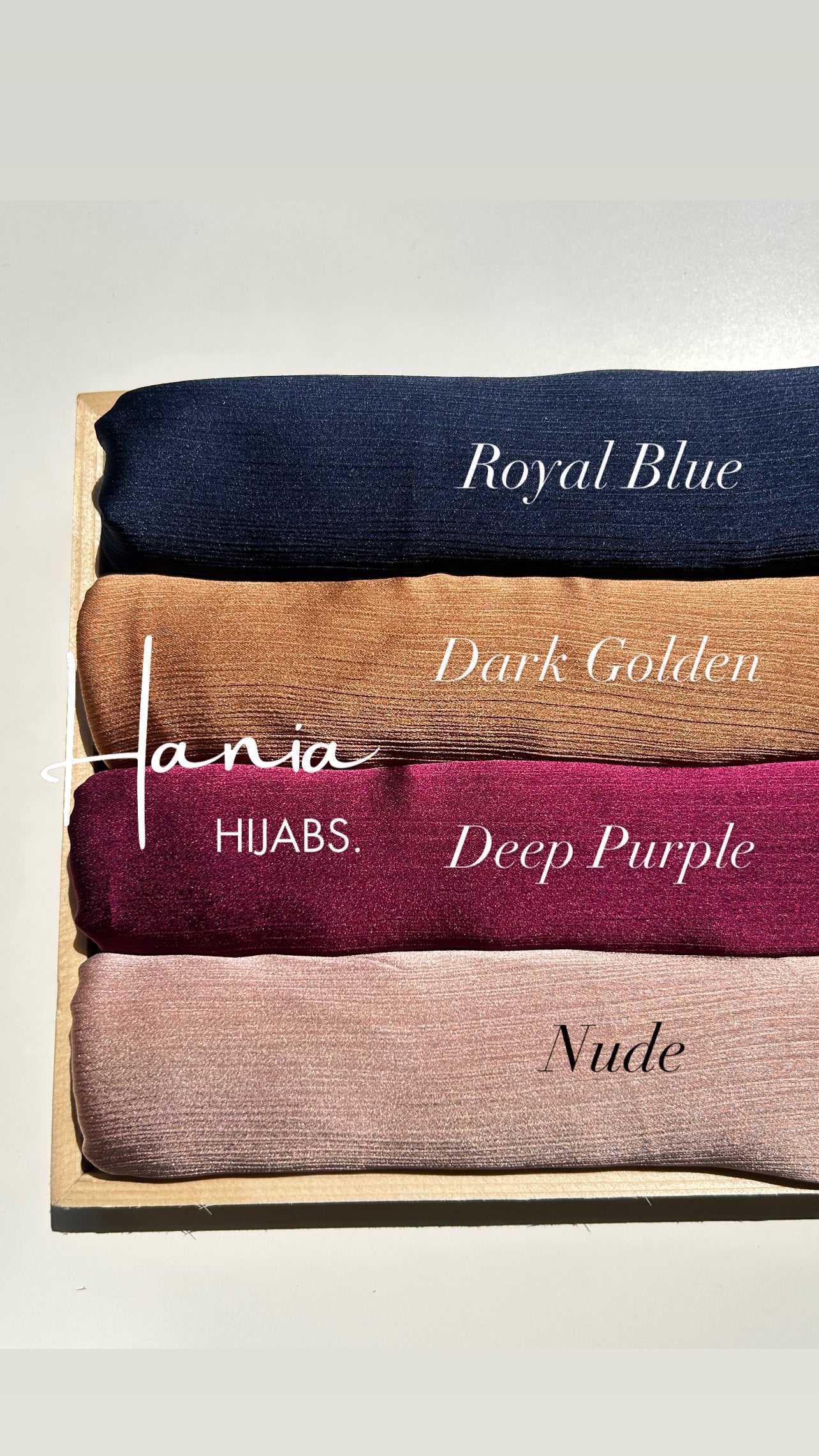 Turkish Luxe Muna Satin Hijabs