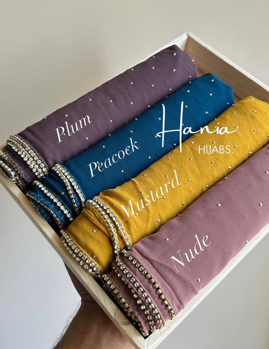Luxury Rhinestone Hijabs