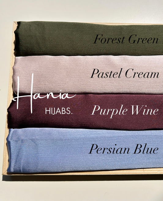 Turkish Luxe Muna Satin Hijabs