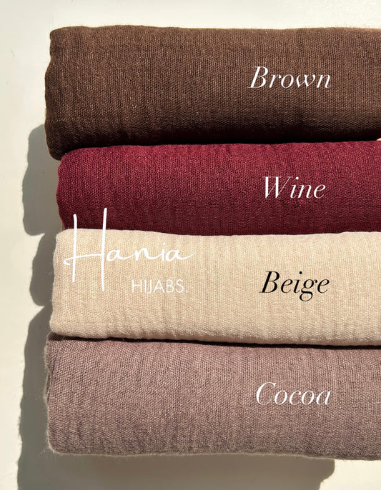 Premium Crinkle Cotton Hijab