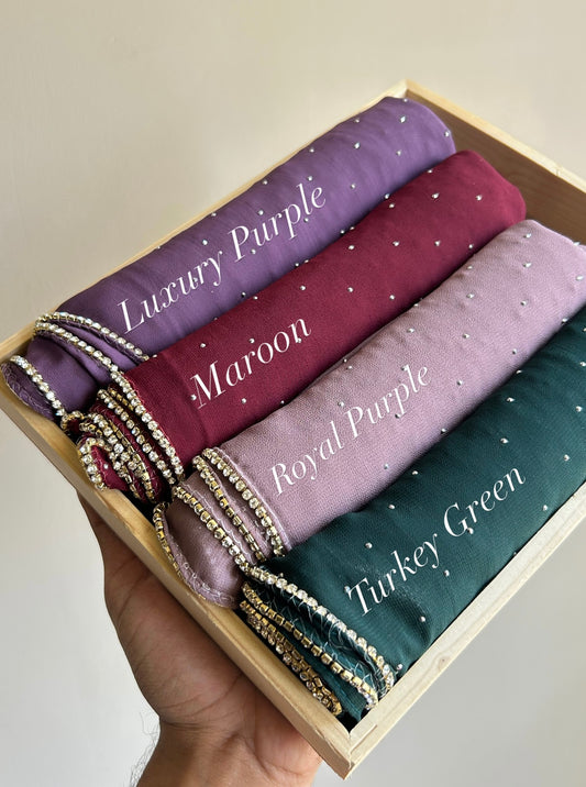 Luxury Rhinestone Hijabs